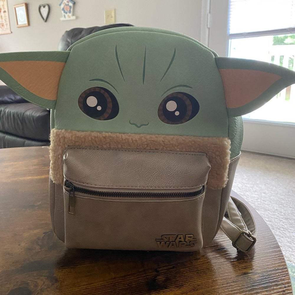 Baby yoda backpack